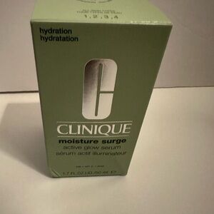 Clinique Moisture Surge Active Glow Serum 1.7 fl oz Brand New!